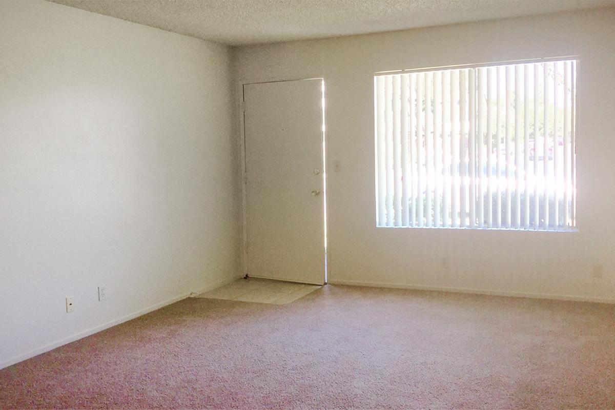 a close up of an empty room