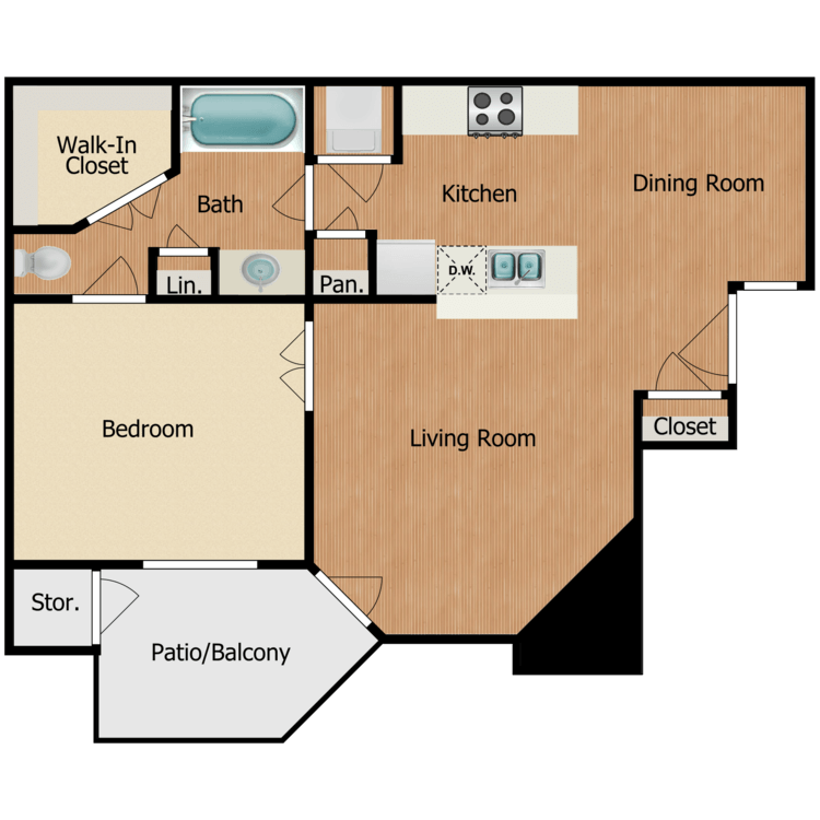 Floor plan image of Bordueax