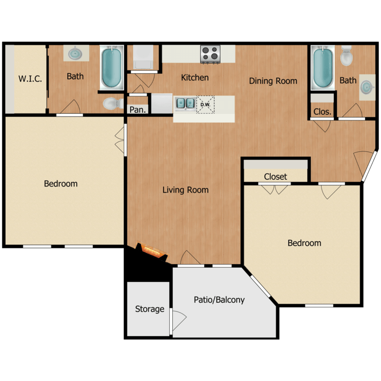 Floor plan image of Enclave