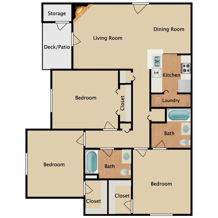 Floor plan image of Myrtle