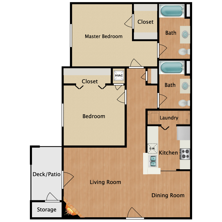 Floor plan image of Palm