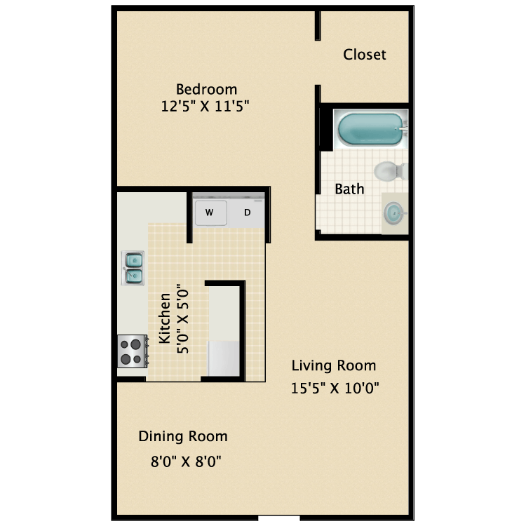 Floor plan image of Bluebonnet