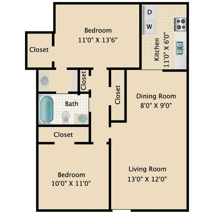 Floor plan image of Gulf Breeze