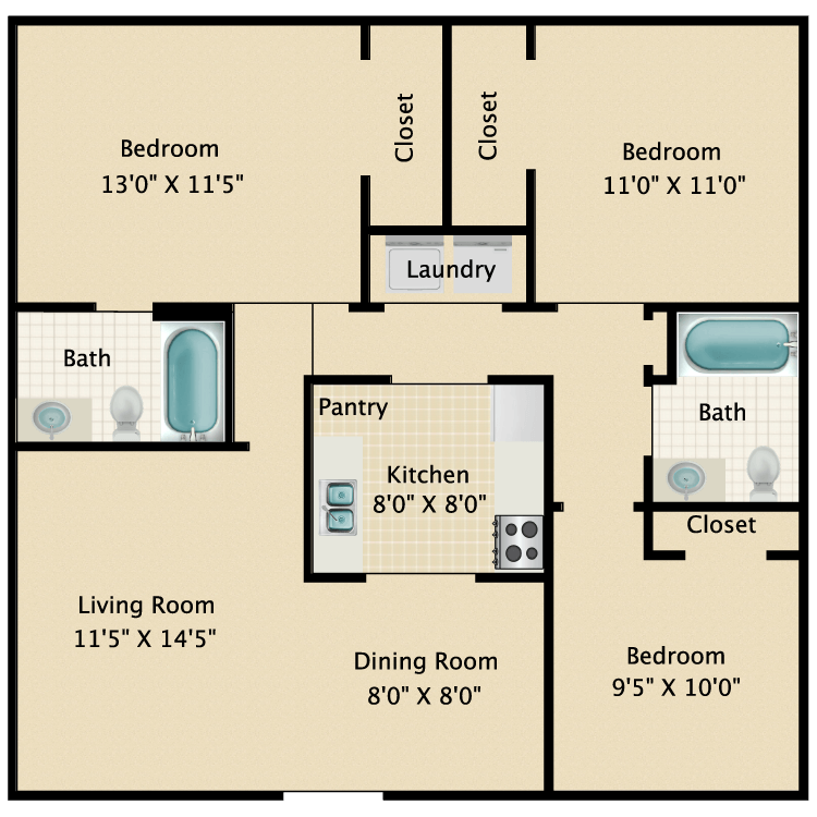 Floor plan image of Lonestar
