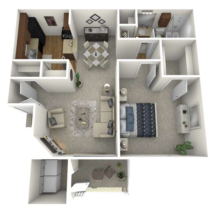 A2 floor plan image