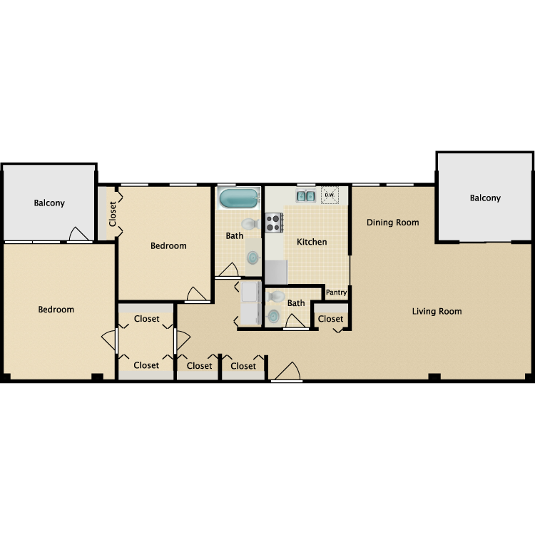 Floor plan image of Willard