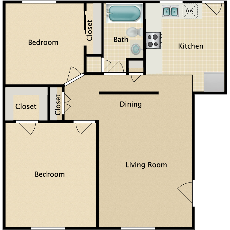 Floor plan image of Garden