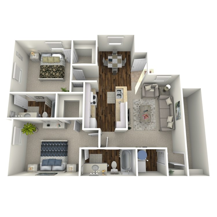 Floor plan image of Plan D1
