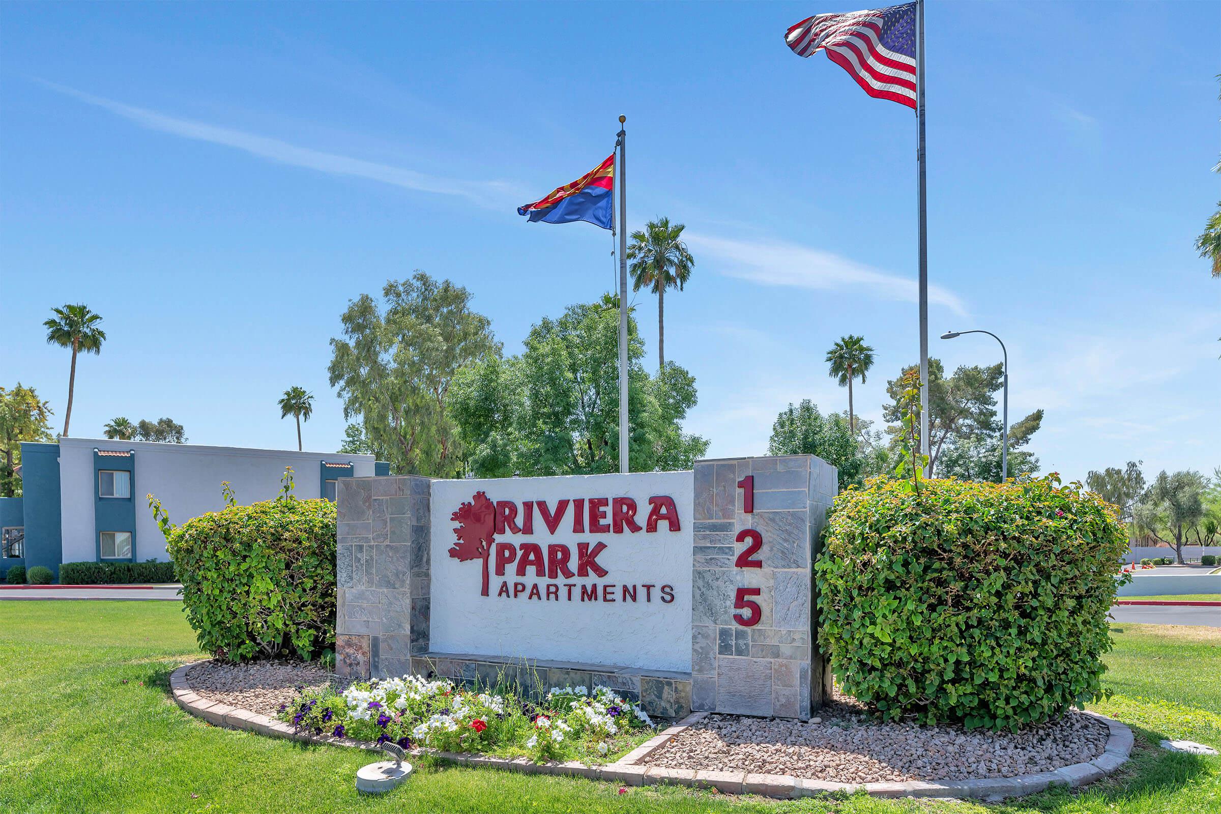 GIVE RIVIERA PARK A CALL TODAY AT 480-963-3092