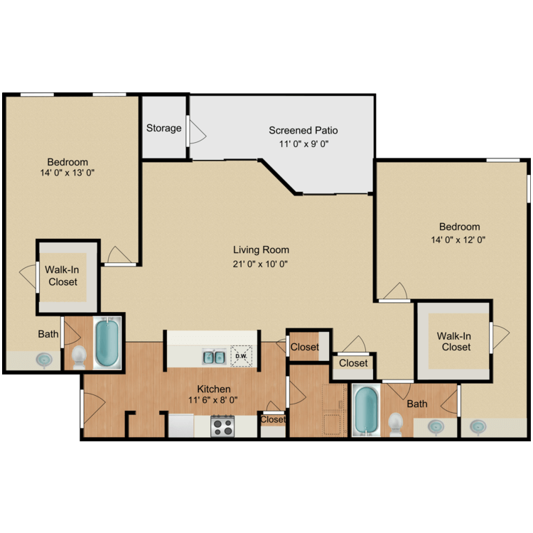 Floor plan image of Frank Sinatra