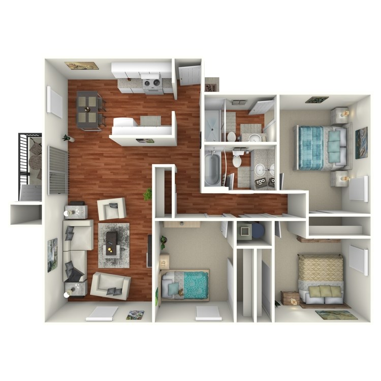 Floor plan image of Boca
