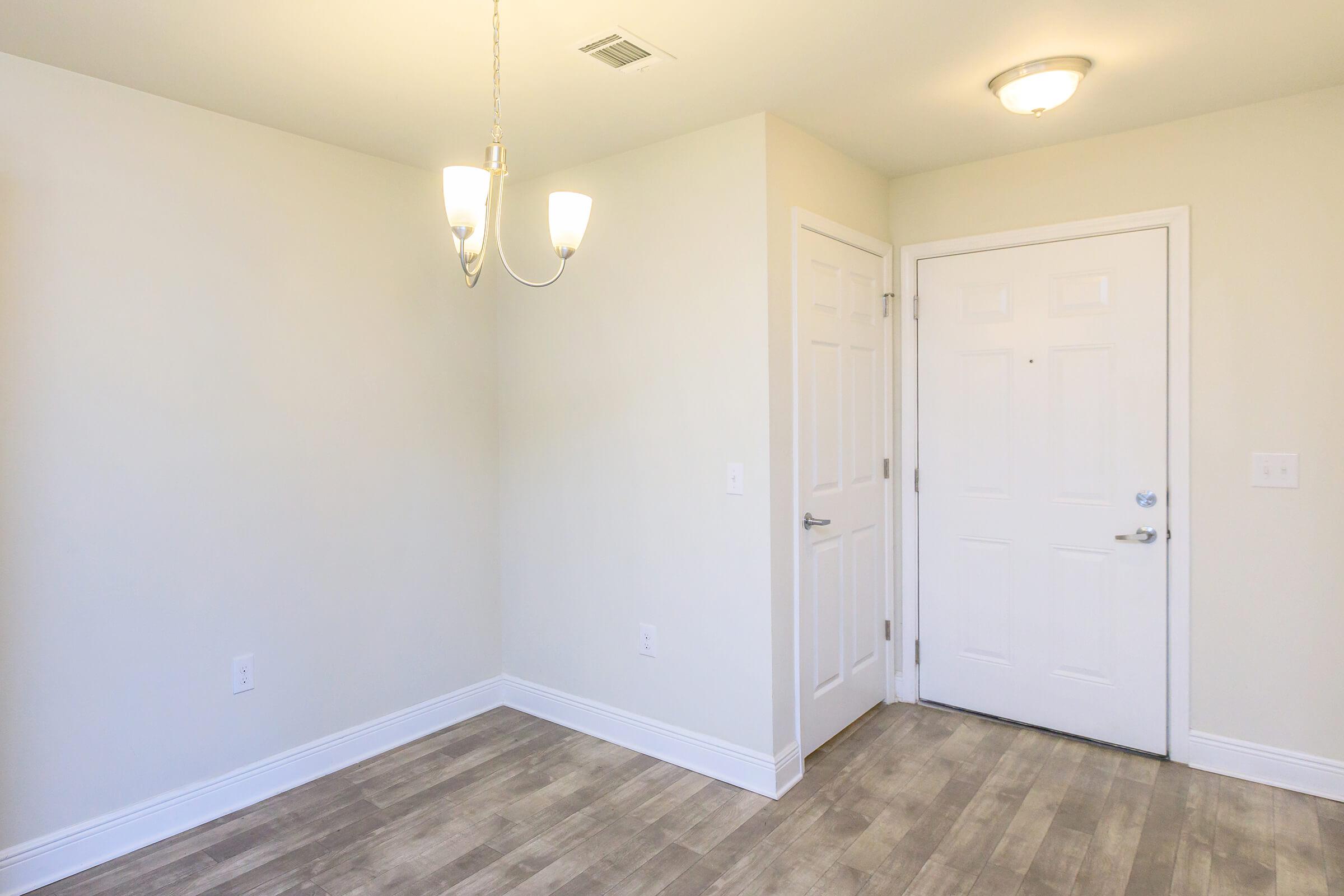 a room with a wooden floor