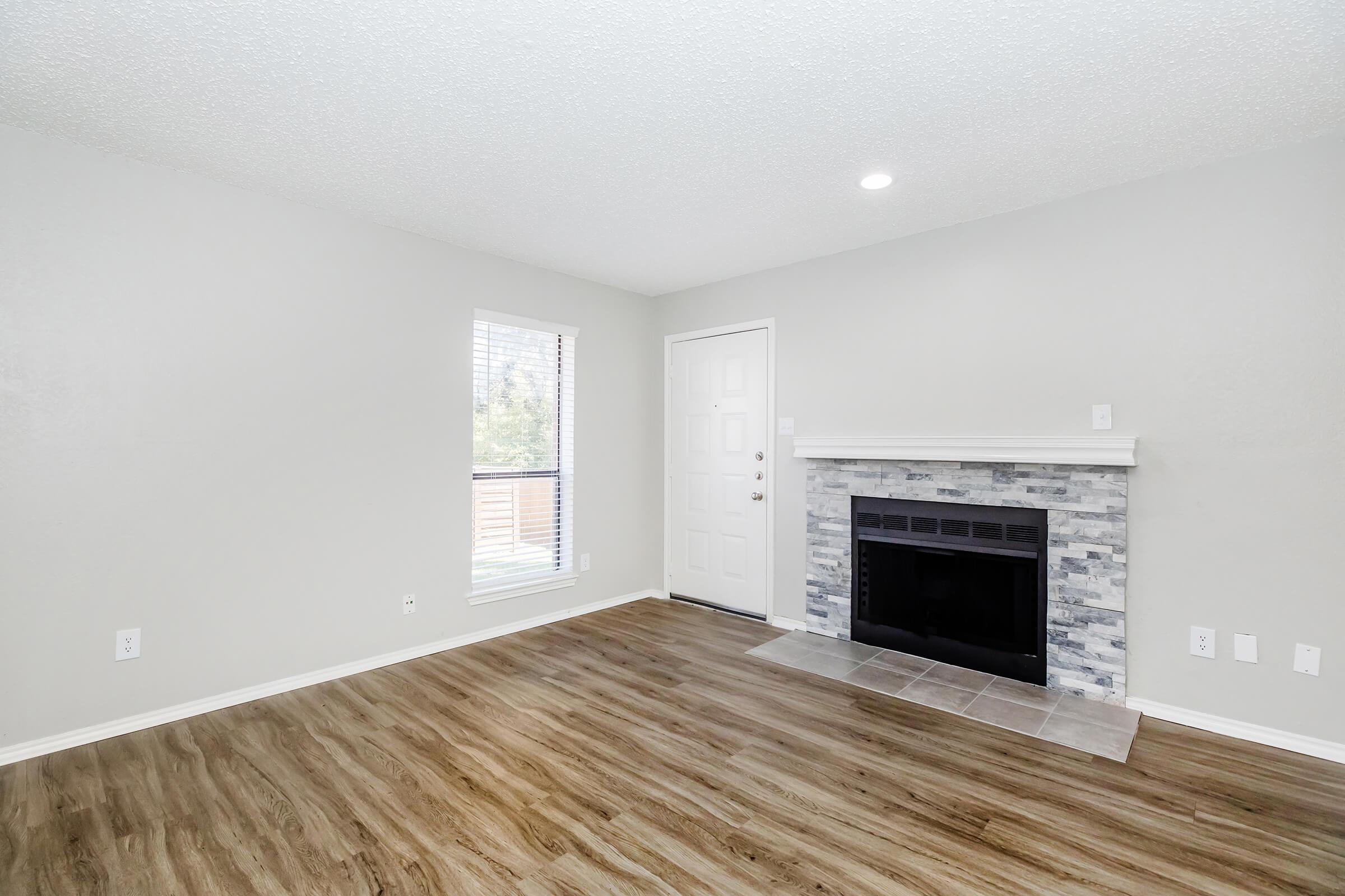 a flat screen tv sitting in a room