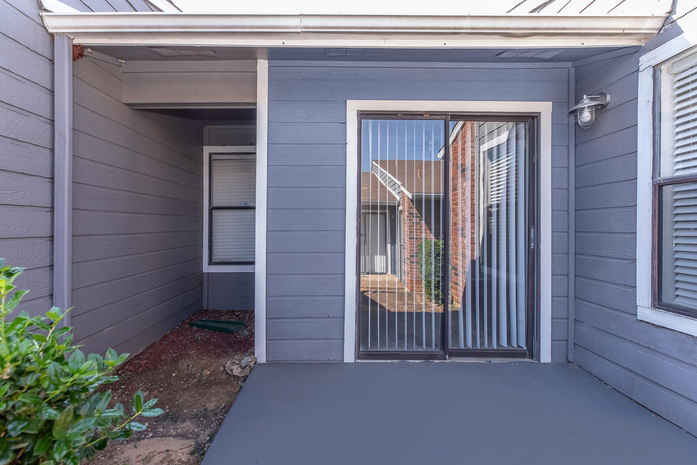 the door of a house