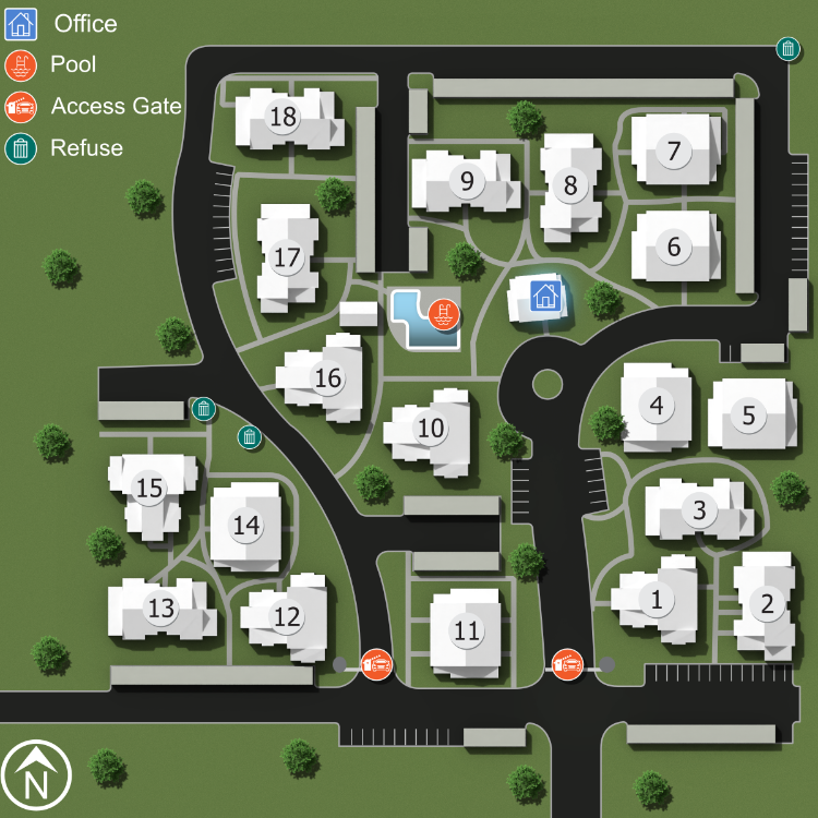 We make every effort to make our website accessible to anybody, especially those with disabilities. If you have question in terms of the relative location of an amenity or apartment home, please give us a call.