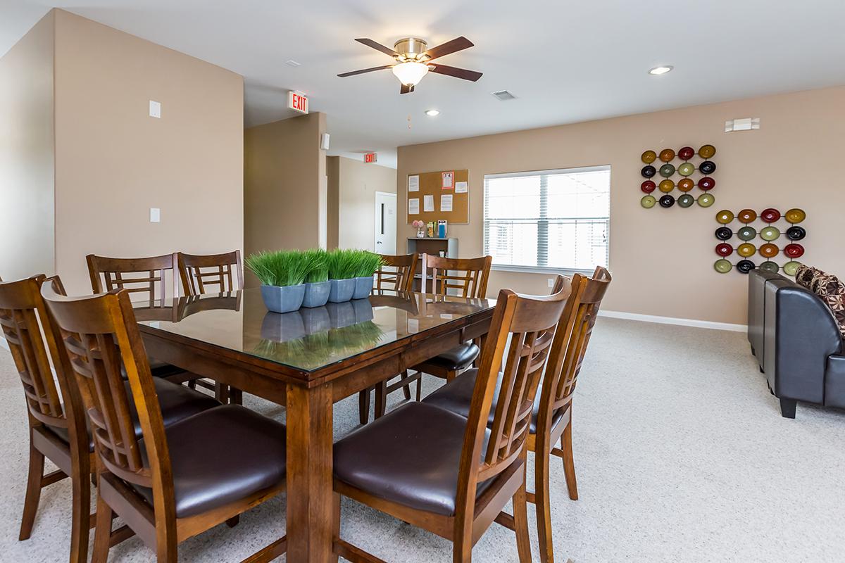 a dining room table