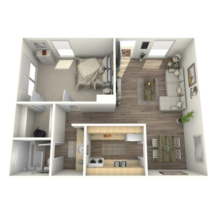 Floor plan image of A1