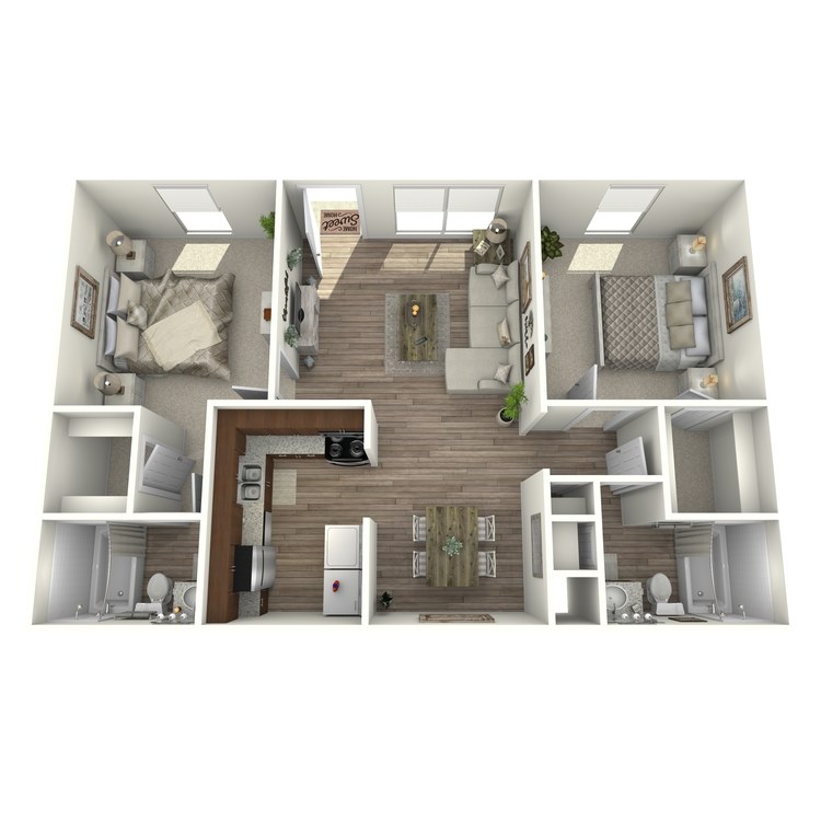 Floor plan image of B2P