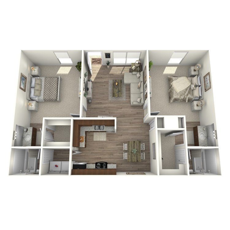 Floor plan image of B3