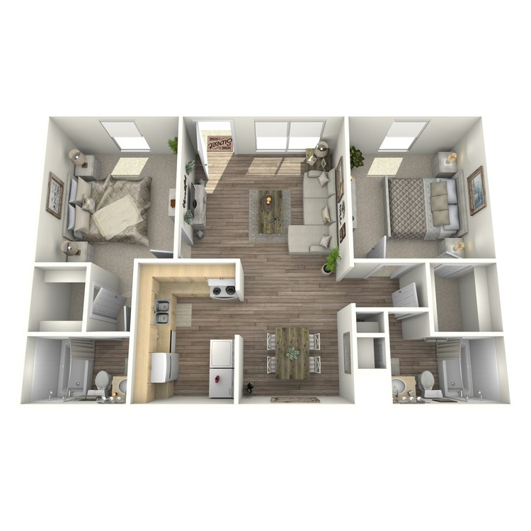 Floor plan image of B2