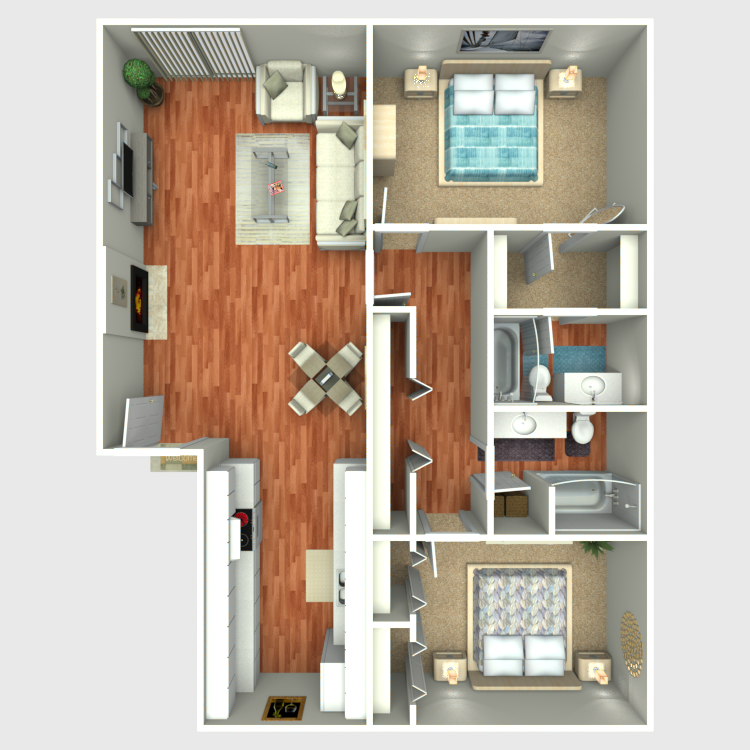 Floor plan image of B2