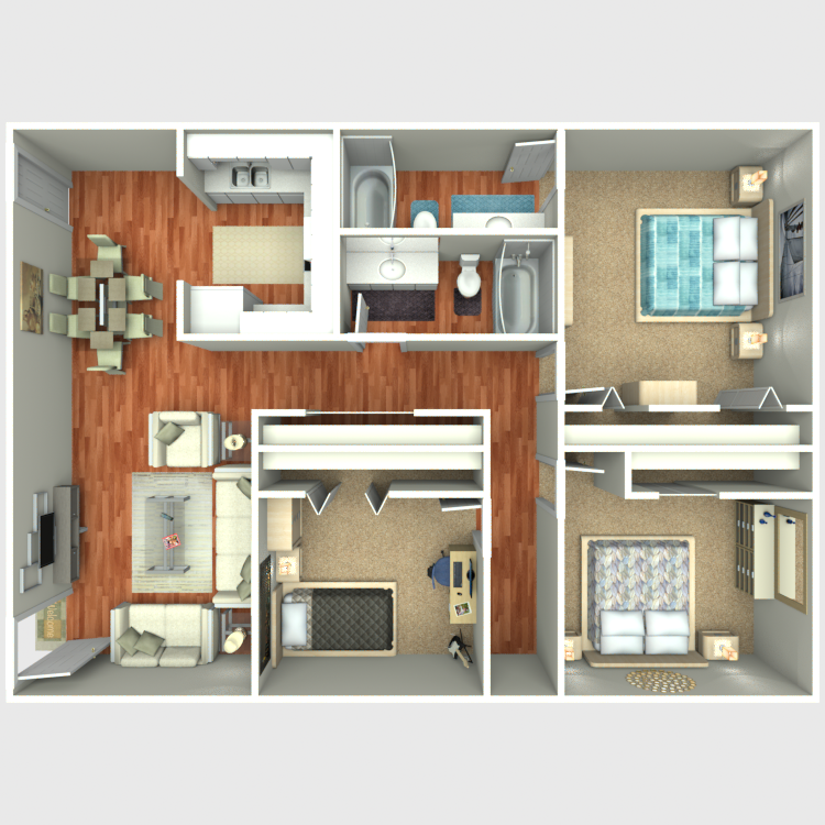 Floor plan image of C1