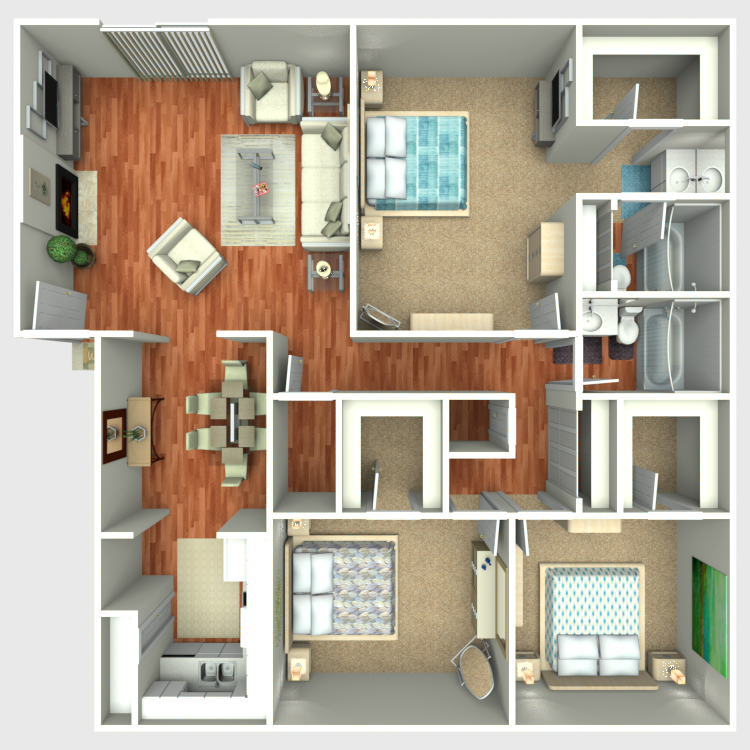 Floor plan image of C2