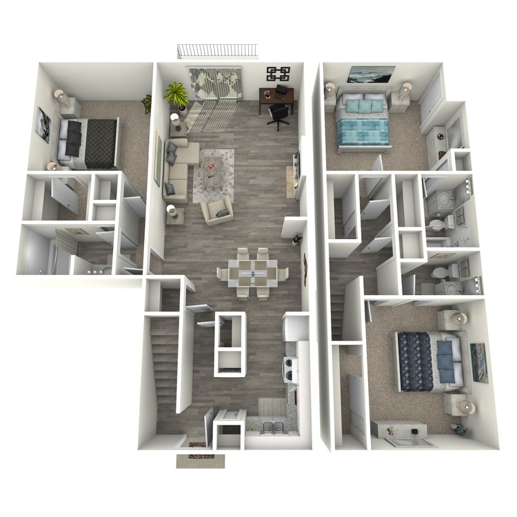 Floor plan image of TH3