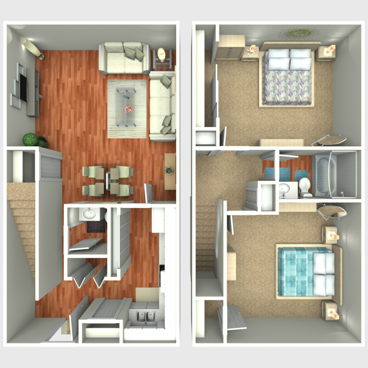 Floor plan image of TH1