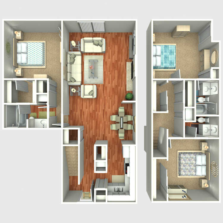 Floor plan image of TH3