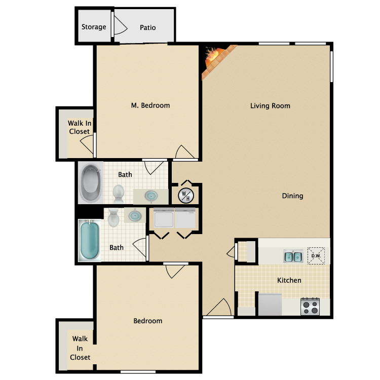 Floor plan image of The St. Andrews