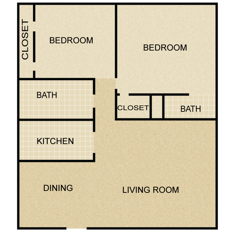 Floor plan image of B-3