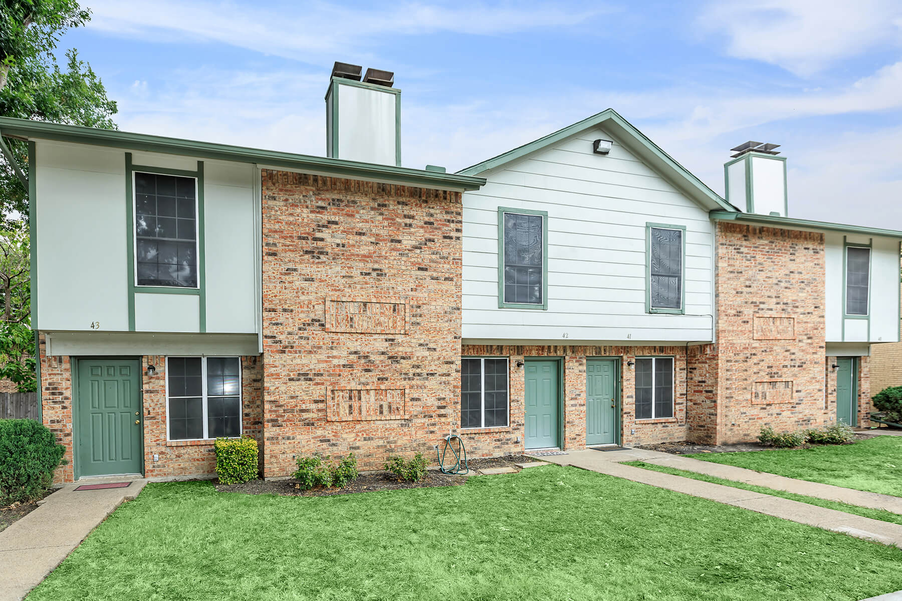 Floor Plans Fox Bend Townhomes in Garland, TX