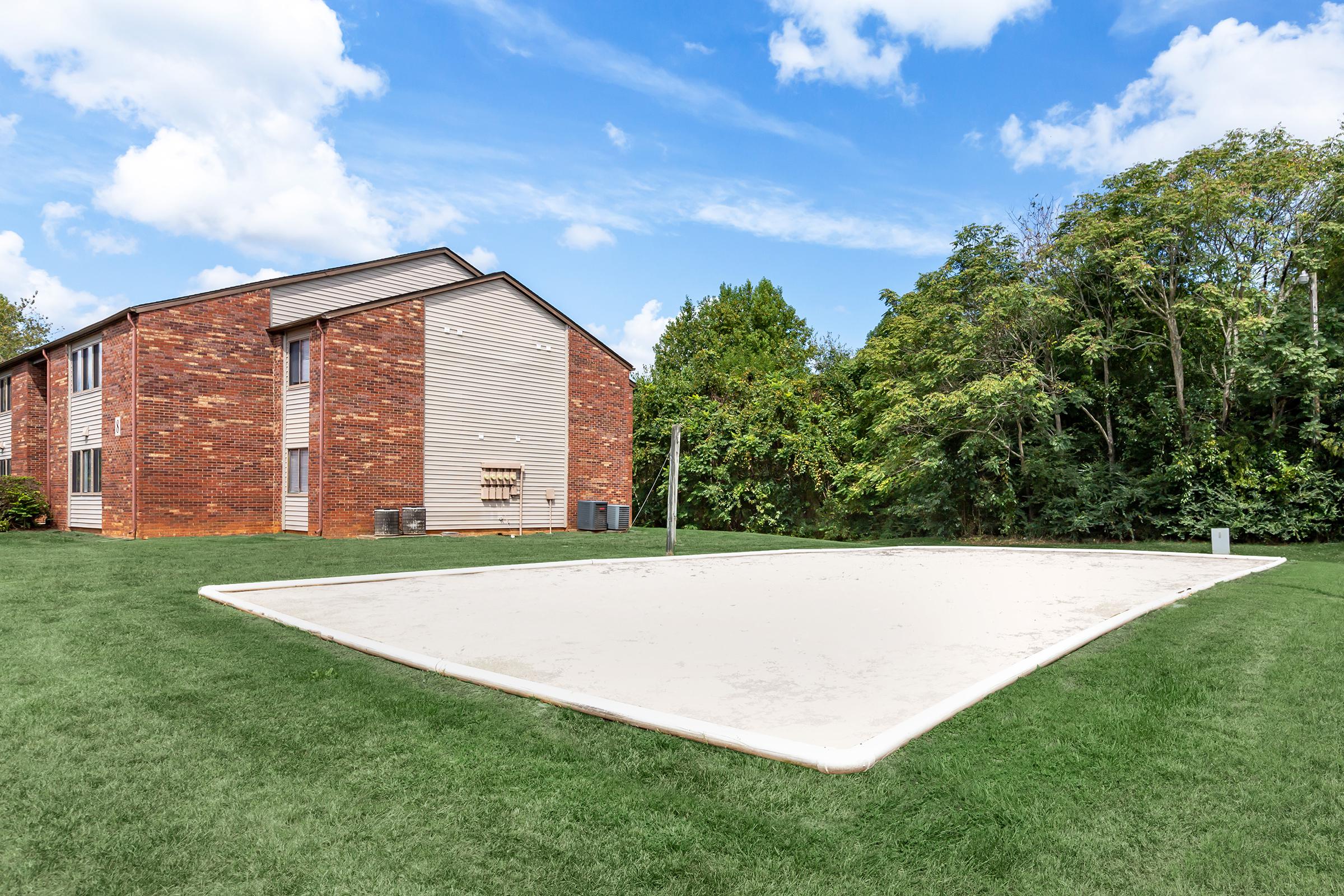 a large lawn in front of a house