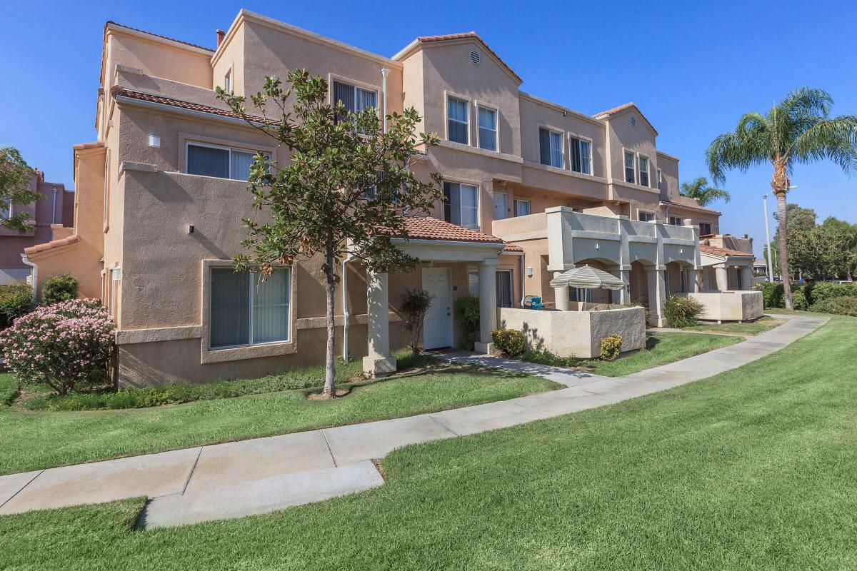 a large lawn in front of a house