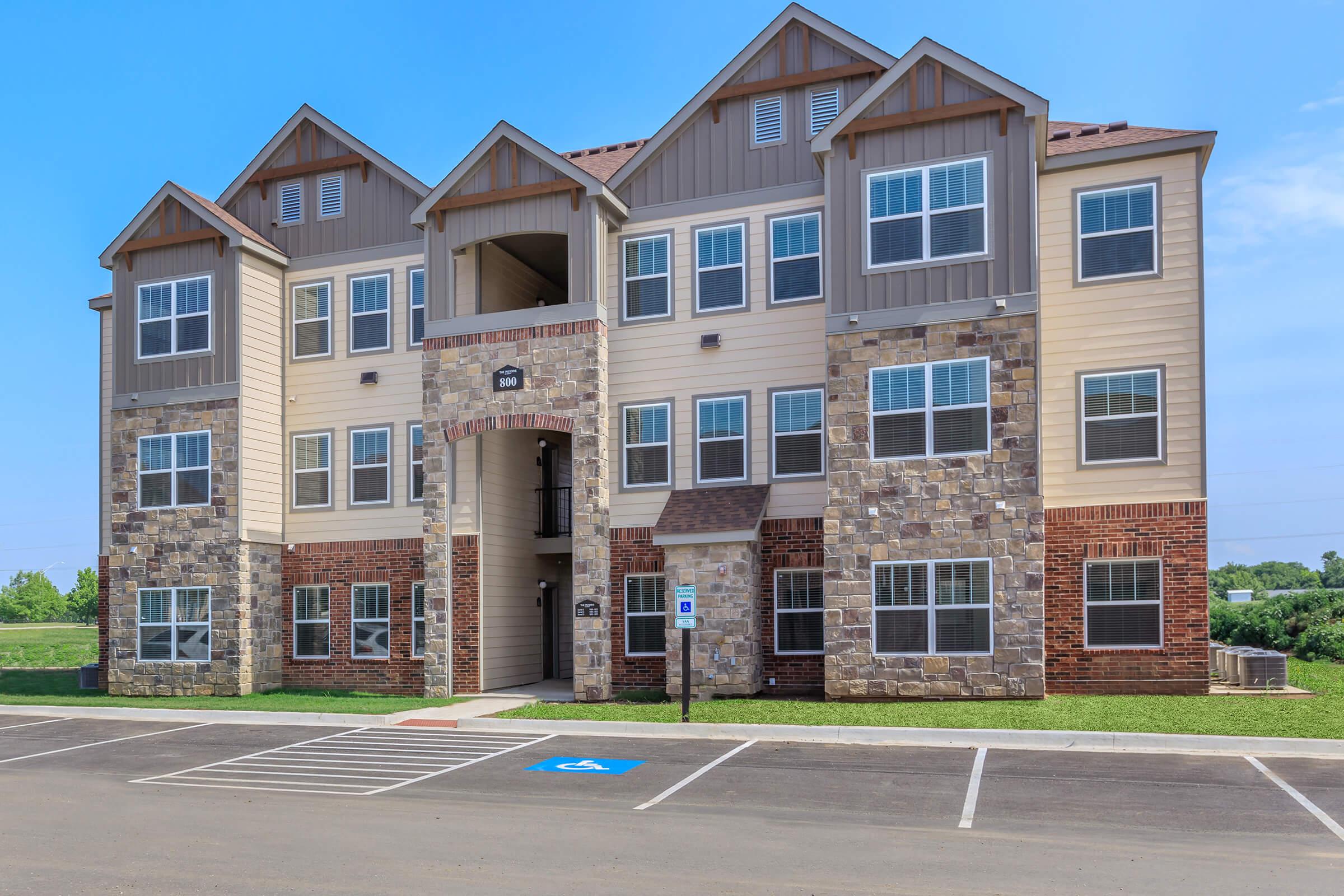 a large brick building