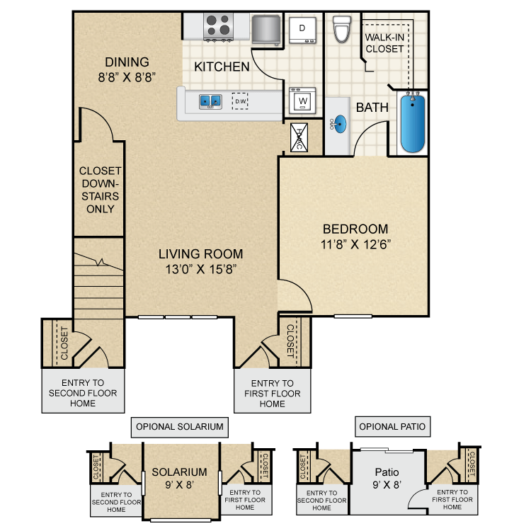 Floor plan image of Plan B