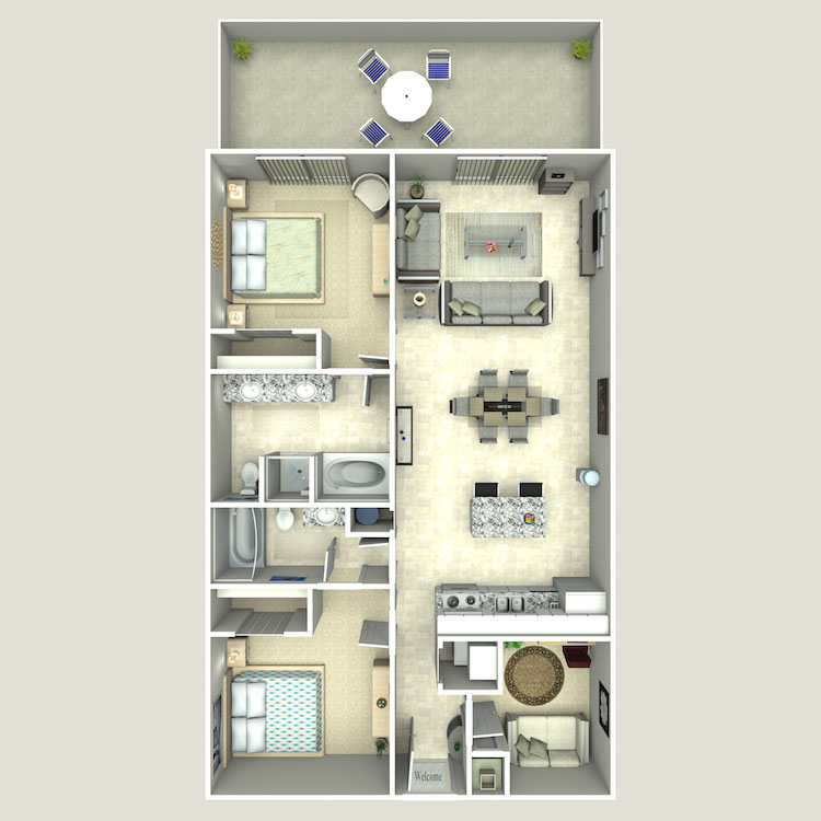Floor plan image of The Pier