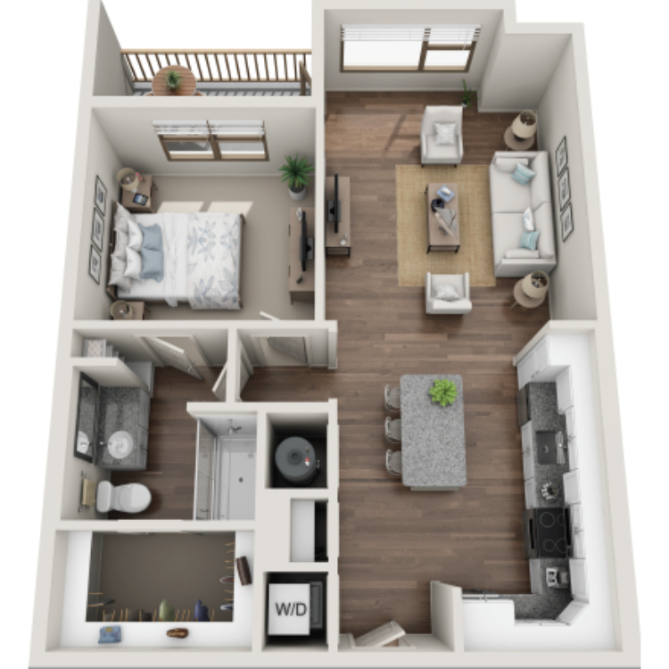 Floor plan image of Livingston