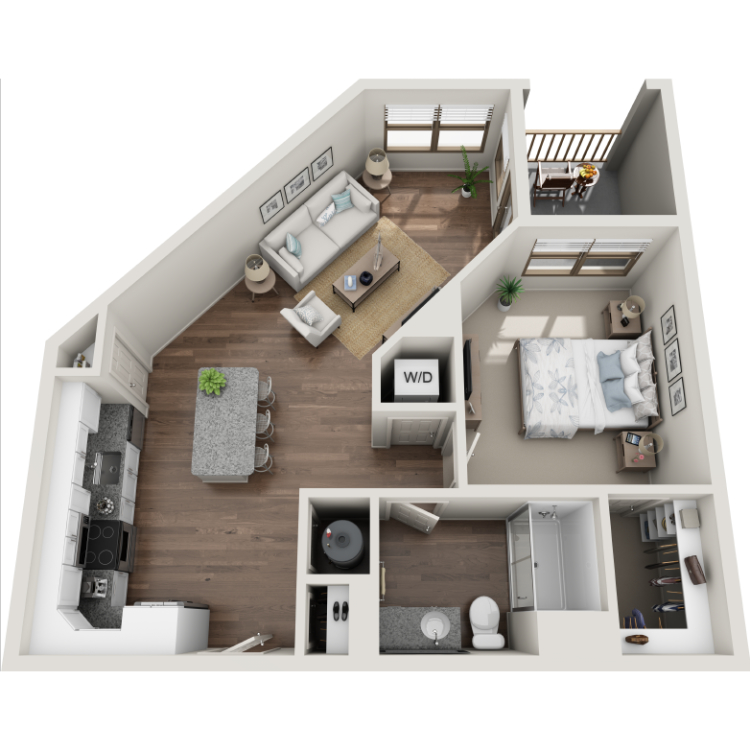 Floor plan image of Highland