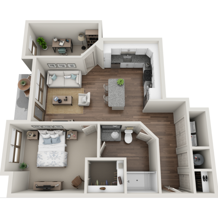 Floor plan image of Greenock