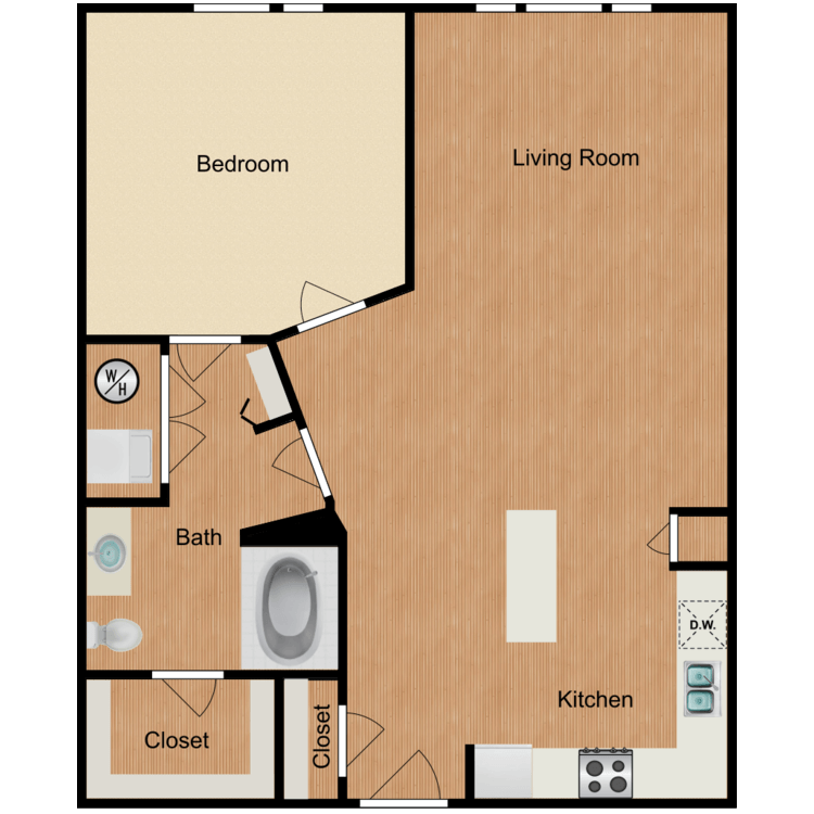 Floor plan image of The Astoria