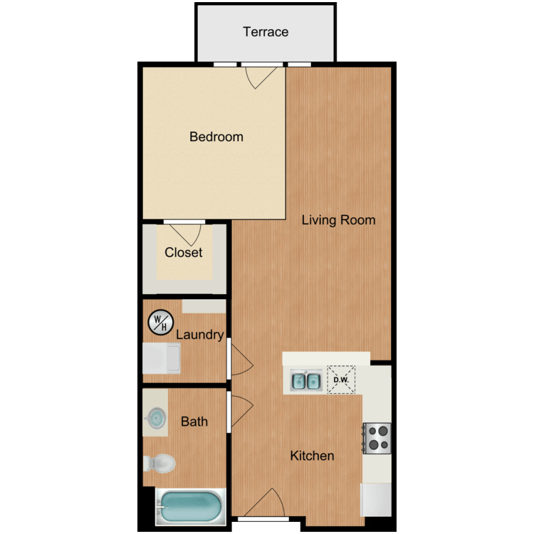 Floor plan image of The Brooklyn