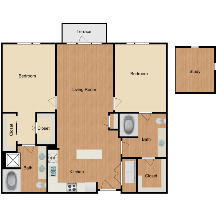 Floor plan image of The Greenwich