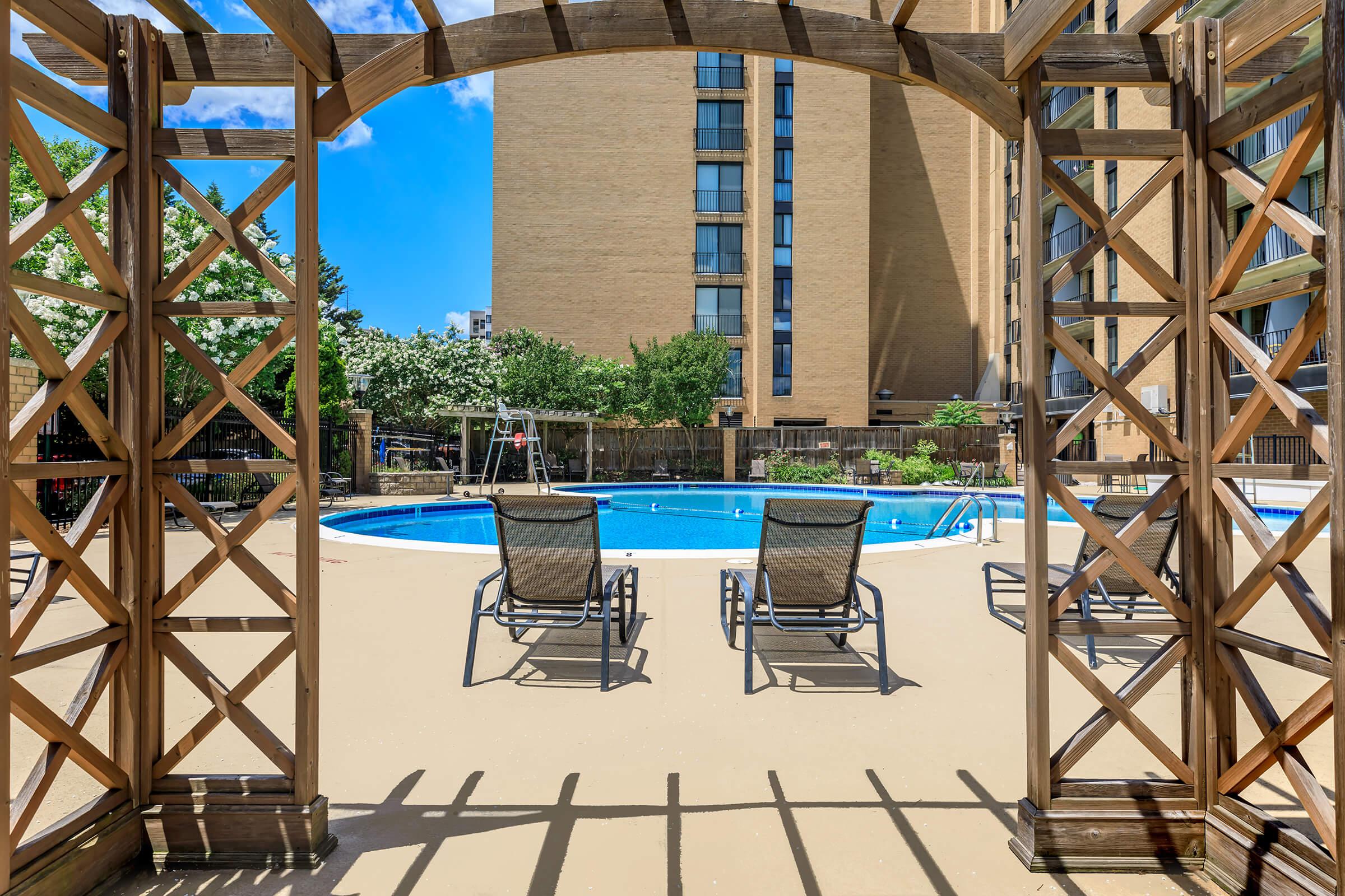 Pool at Whitestone at Landmark  in Alexandria VA