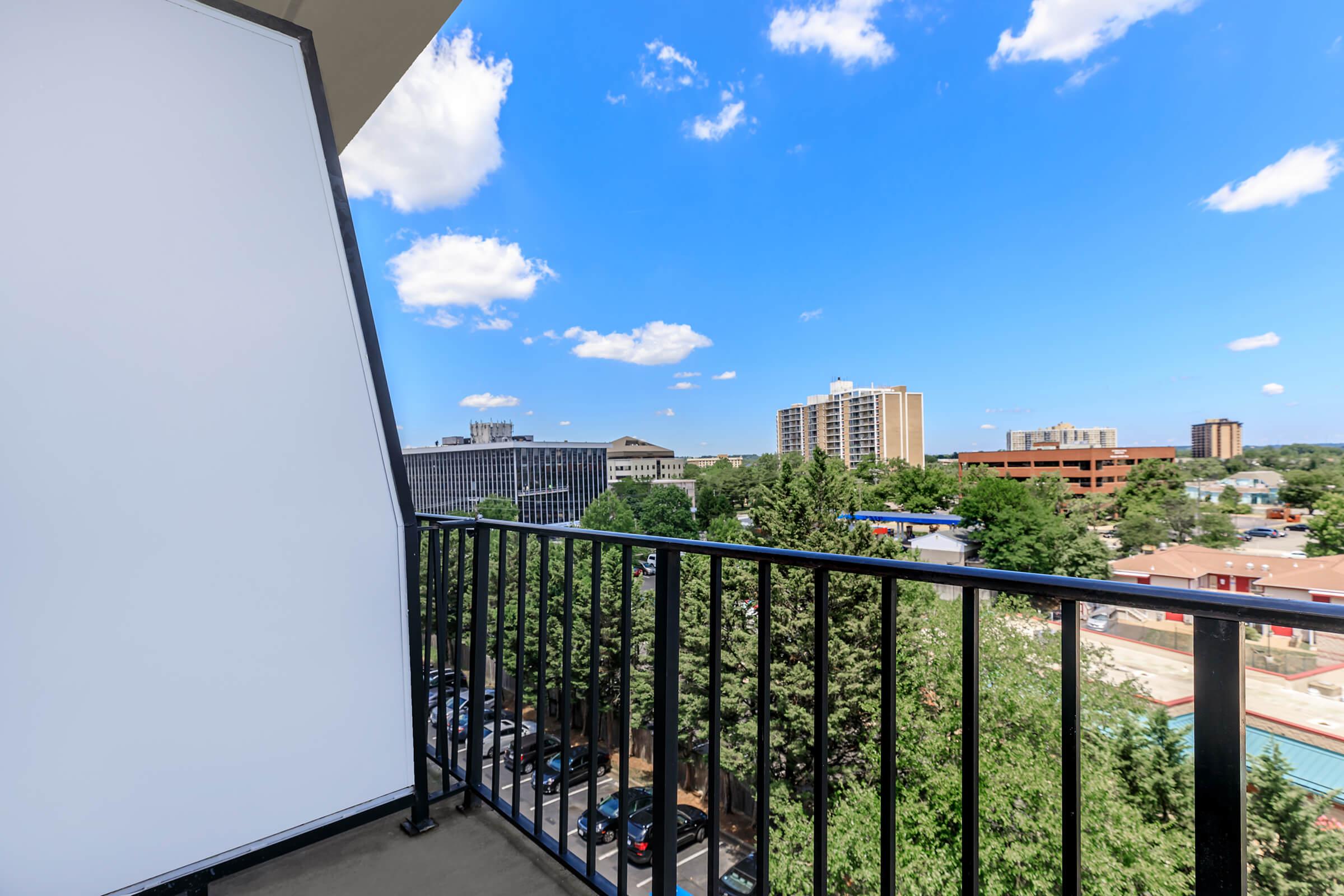 Balcony at Whitestone at Landmark  in Alexandria VA