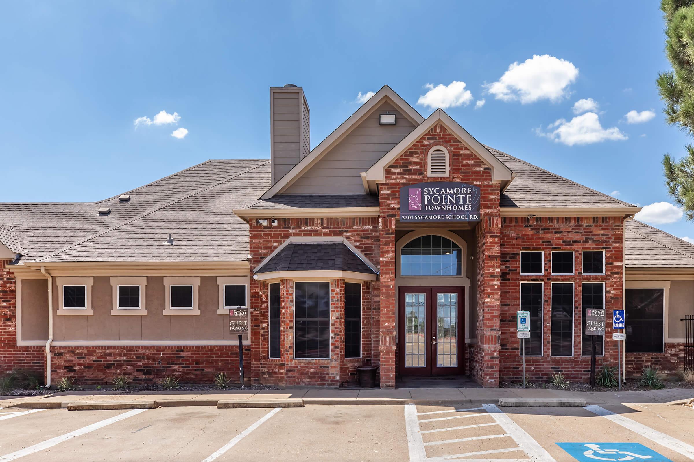 a large brick building