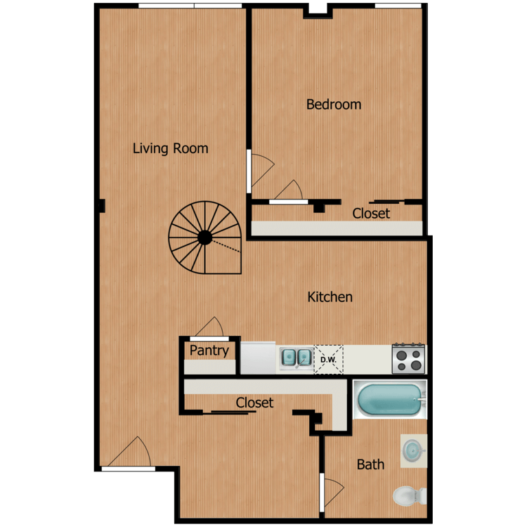 Floor plan image of A1 Loft