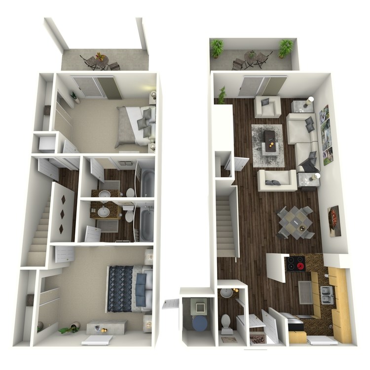 Floor plan image of Driftwood-Enhanced