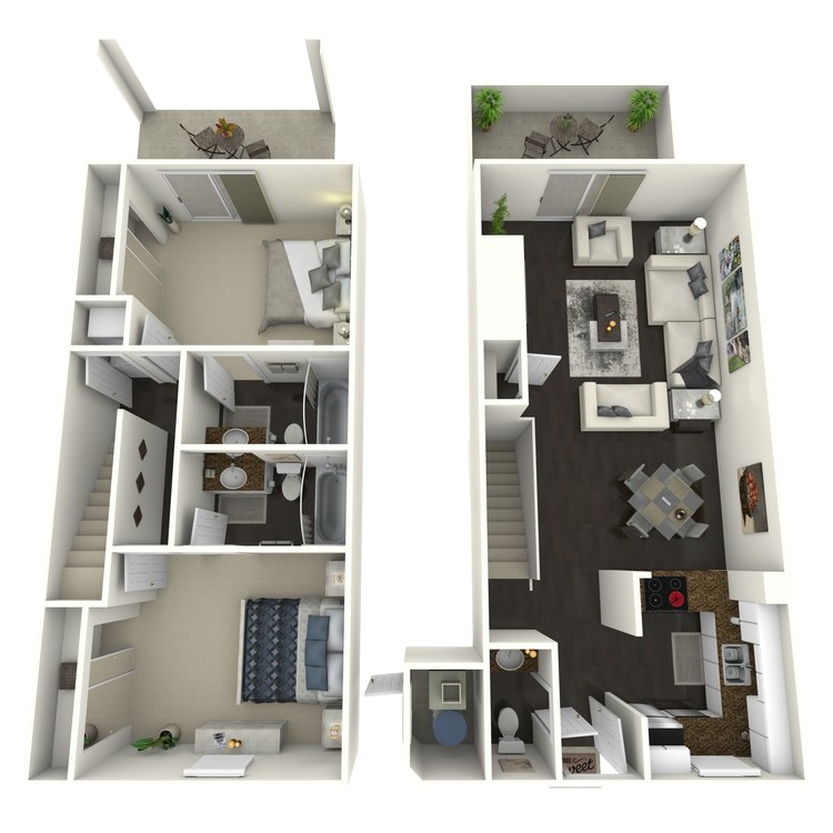 Floor plan image of Driftwood-Custom